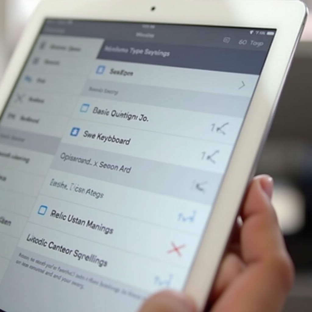 hoe veegtoetsenbord op de iPad inschakelen