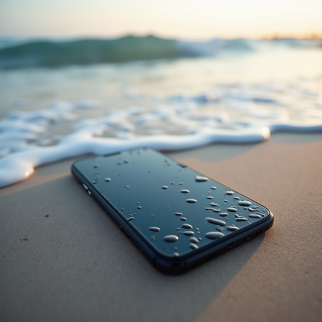 mon téléphone Android est tombé dans l'océan
