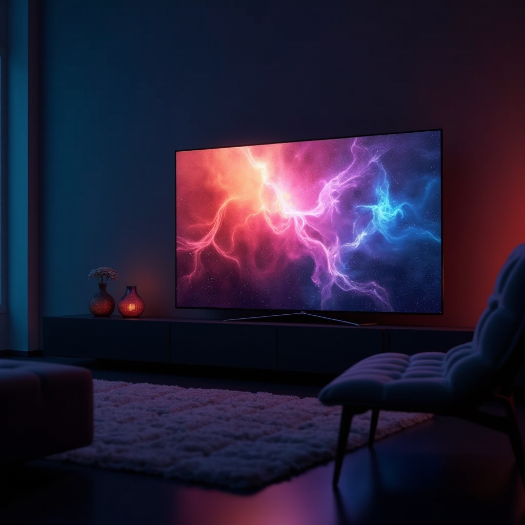 ajuste de nitidez del televisor