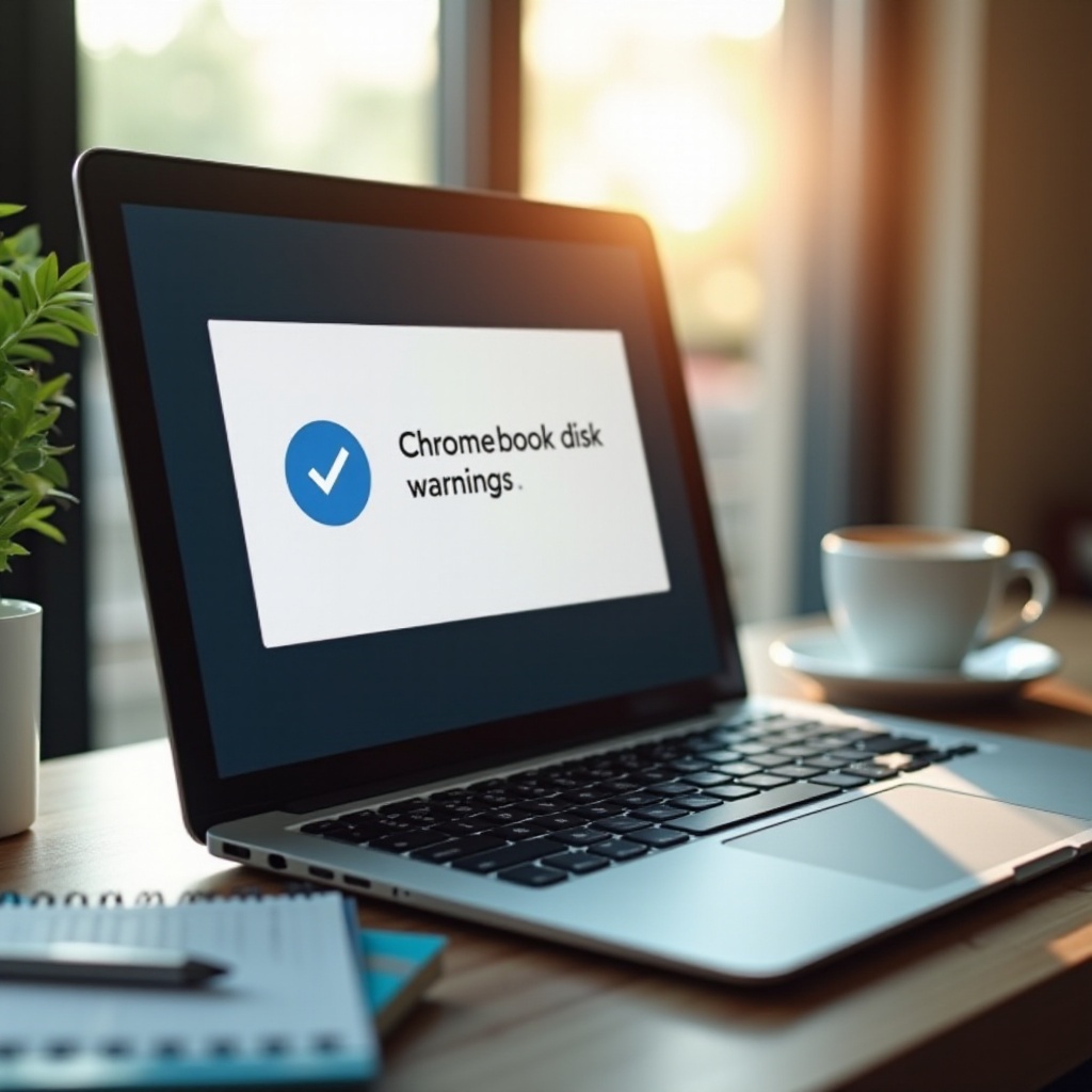 quelle est l'heure dans l'espace disque de Chromebook