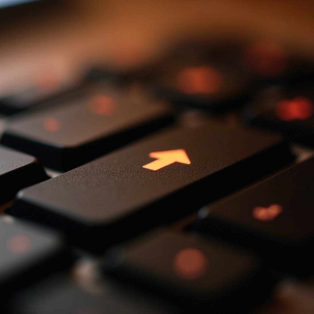 wie man einen Abwärtspfeil auf der Tastatur macht