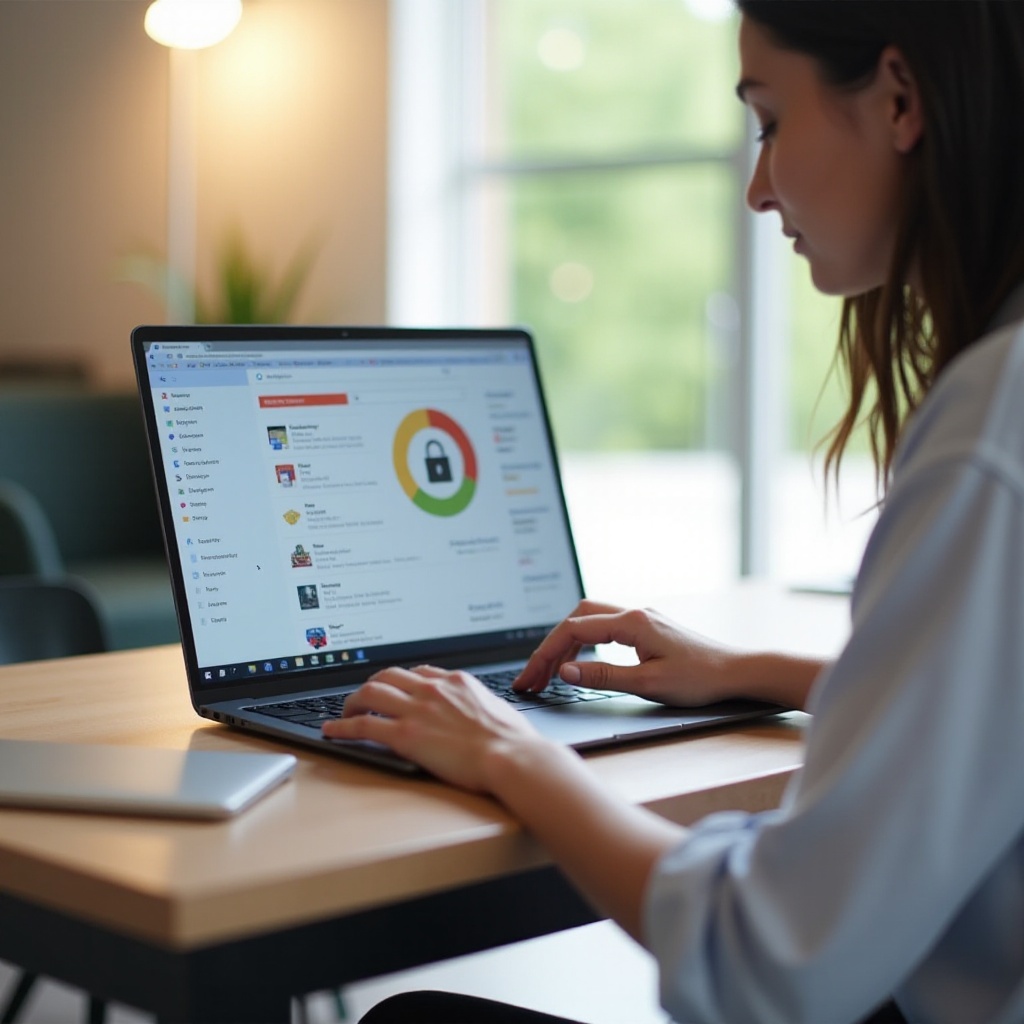wie man seine GB zum Herunterladen von Apps auf einem Chromebook überprüft