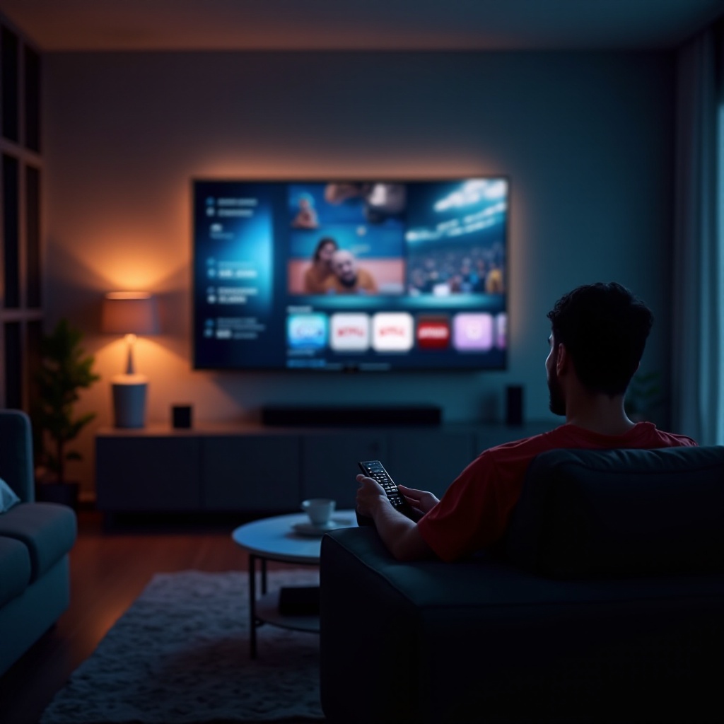 TV-Schärfeeinstellung