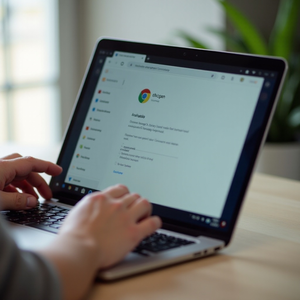 como verificar seus GB para baixar aplicativos em um Chromebook