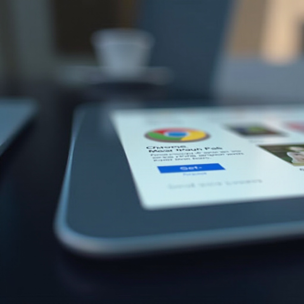 cómo descargar chrome en una tableta apple