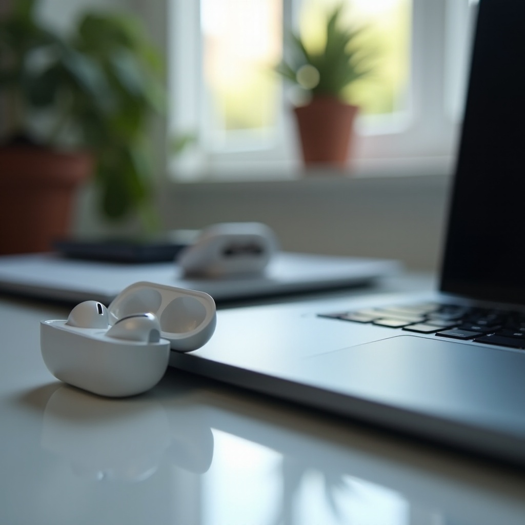 não é possível conectar os AirPods ao laptop ThinkPad