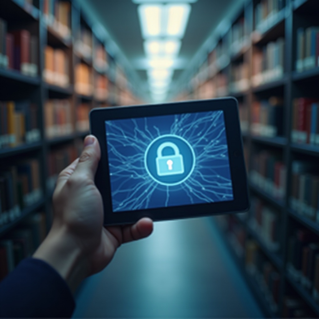 verrouiller les tablettes pour qu'elles ne fonctionnent que sur le réseau de la bibliothèque