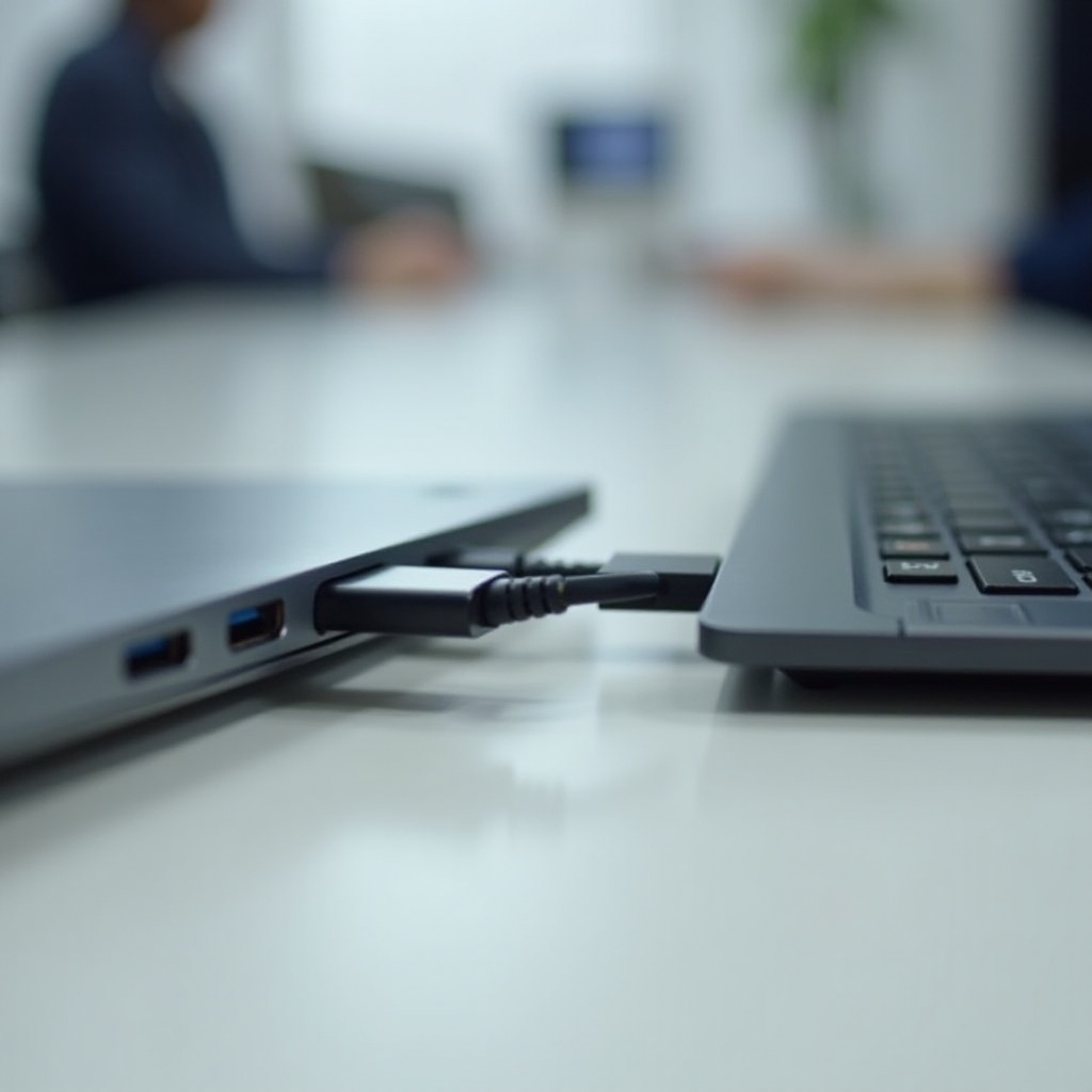 mitä tapahtuu, kun liität Chromebookin itseensä