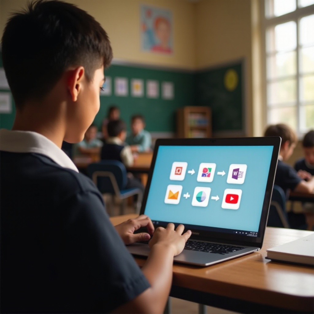 come sbloccare tutto su un Chromebook scolastico usando le app
