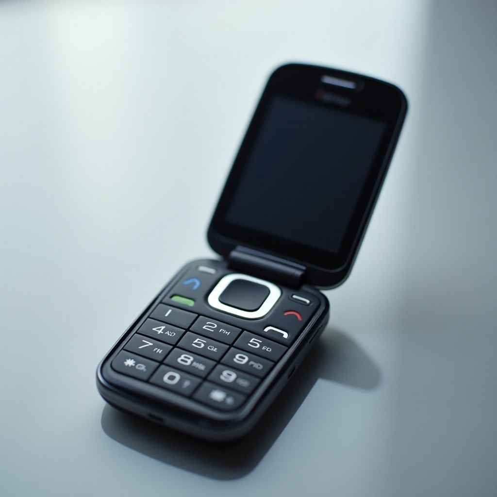 telefono a conchiglia con tastiera qwerty