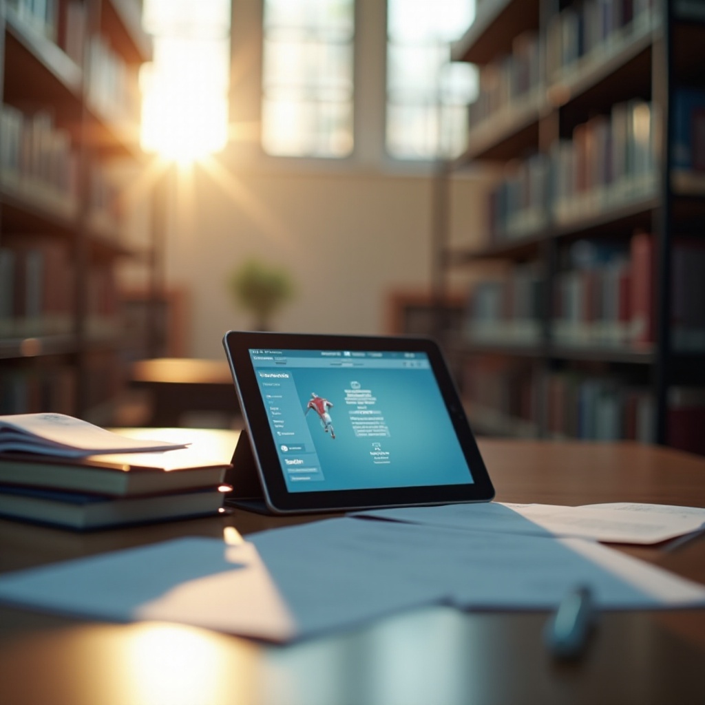 Tablets sperren, sodass sie nur im Bibliotheksnetzwerk funktionieren