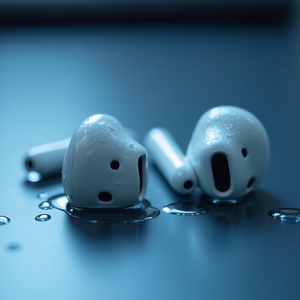 j'ai laissé tomber mes AirPods dans l'eau