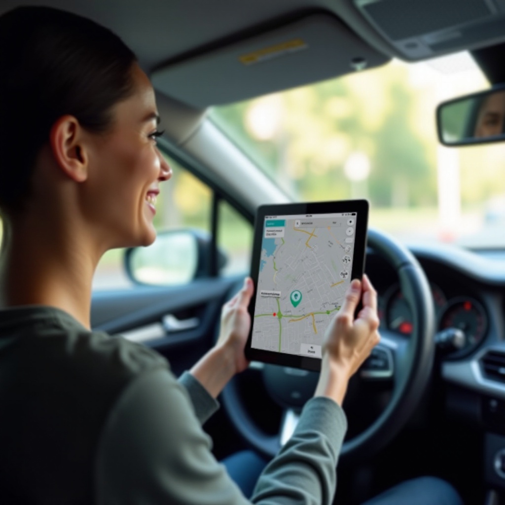 mejor tableta para conductor de Uber