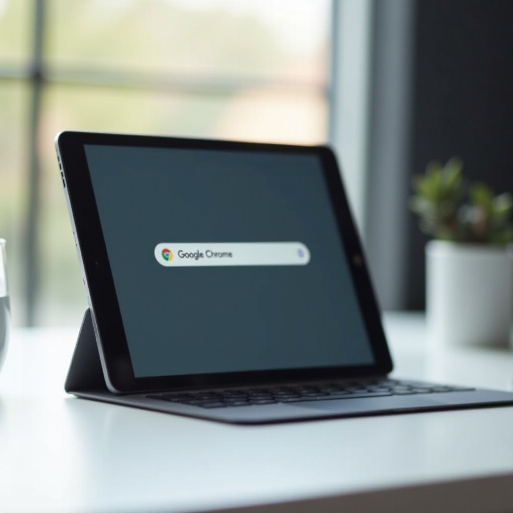 how to download chrome on an apple tablet