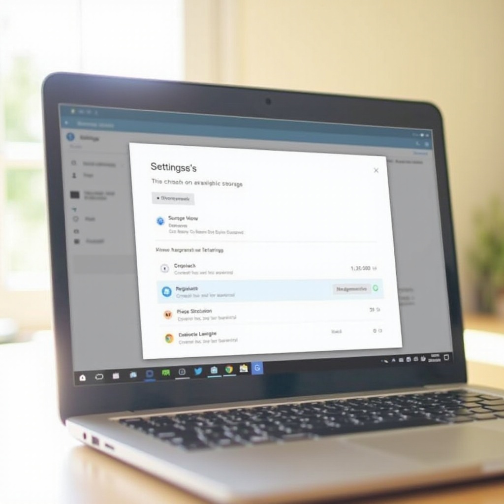 cómo comprobar tus GB para descargar aplicaciones en un Chromebook