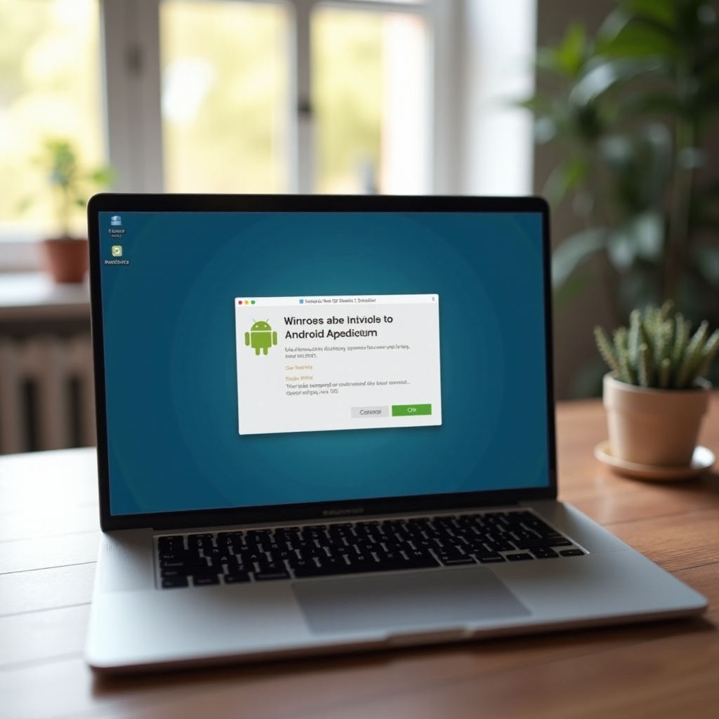 Android x86 funcionará em um laptop com Windows 7