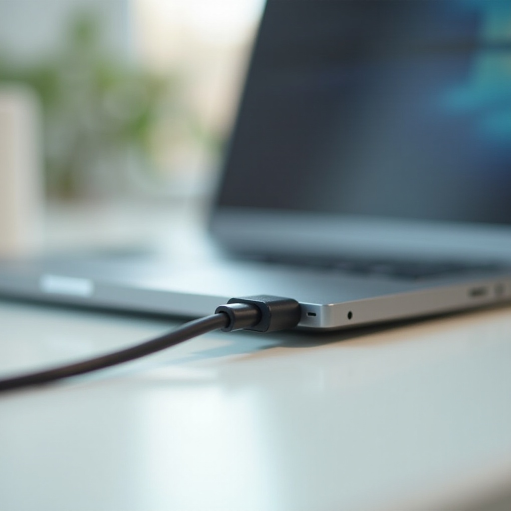 wat gebeurt er als je een chromebook op zichzelf aansluit