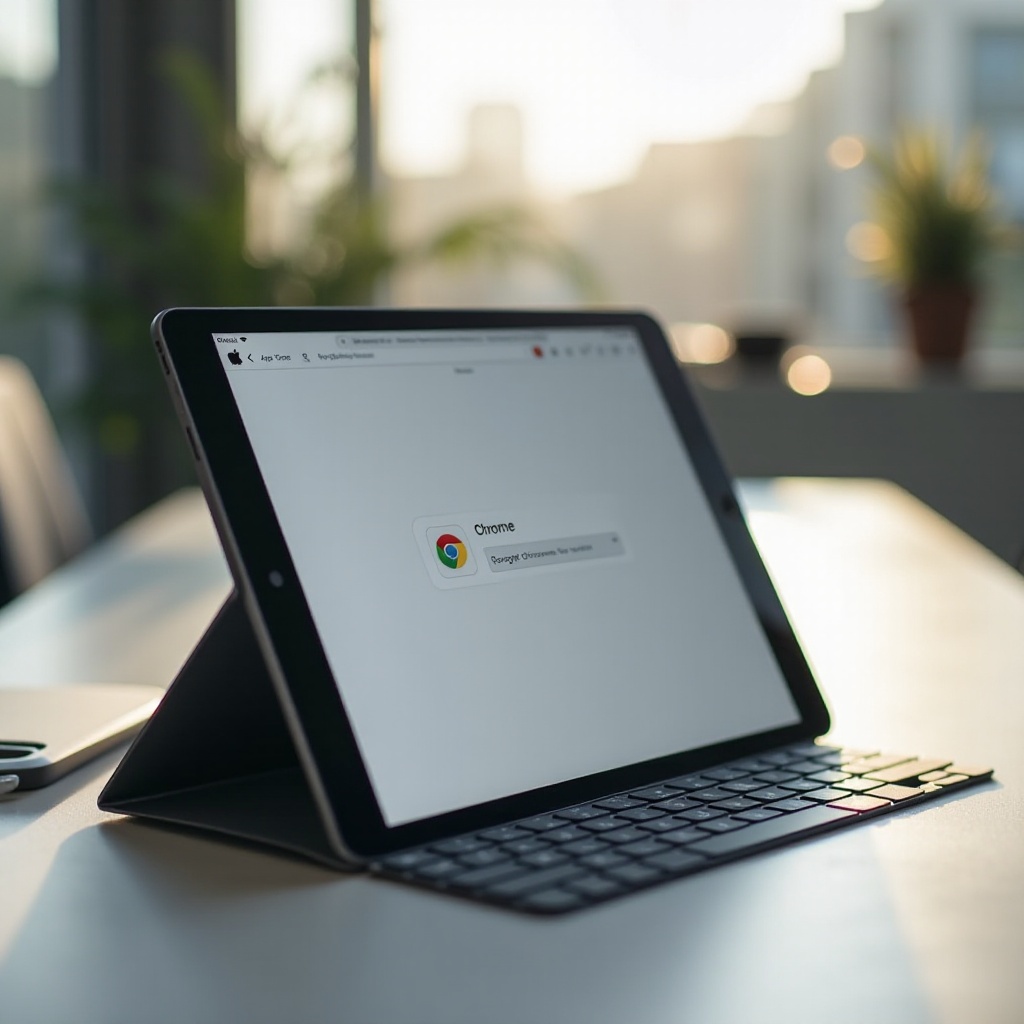 comment télécharger chrome sur une tablette apple