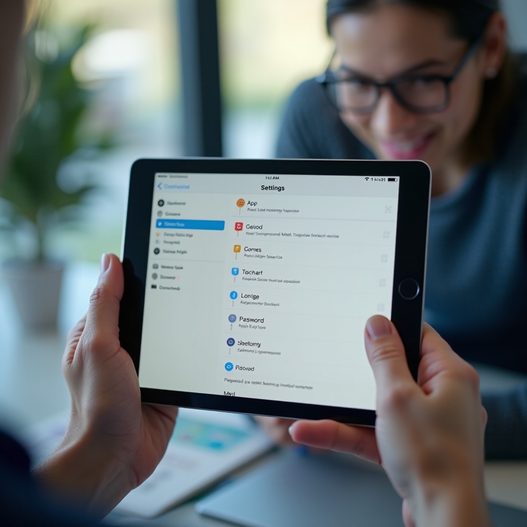 hoe vind ik mijn app-wachtwoorden op mijn tablet