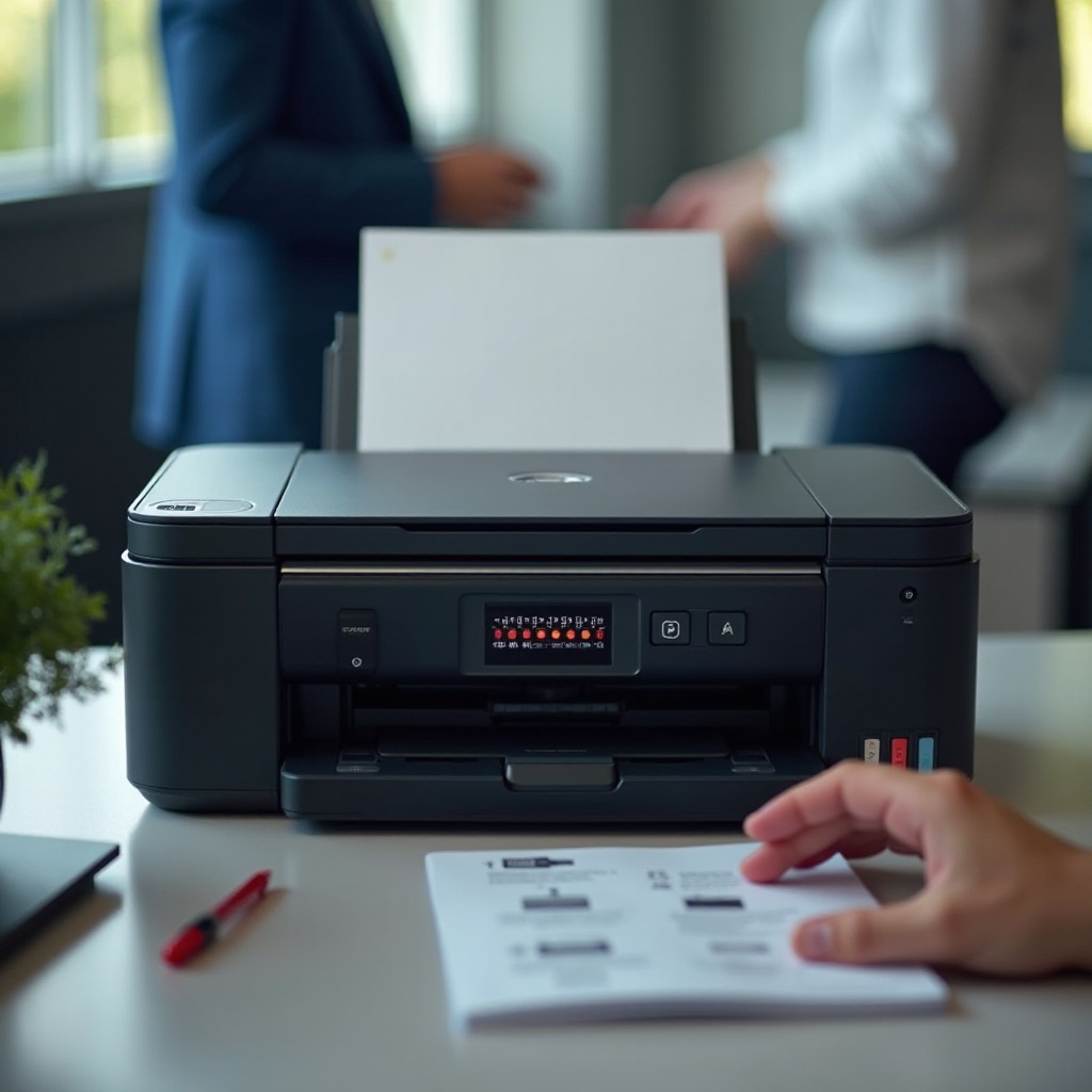 epson drucker blinkende lichter