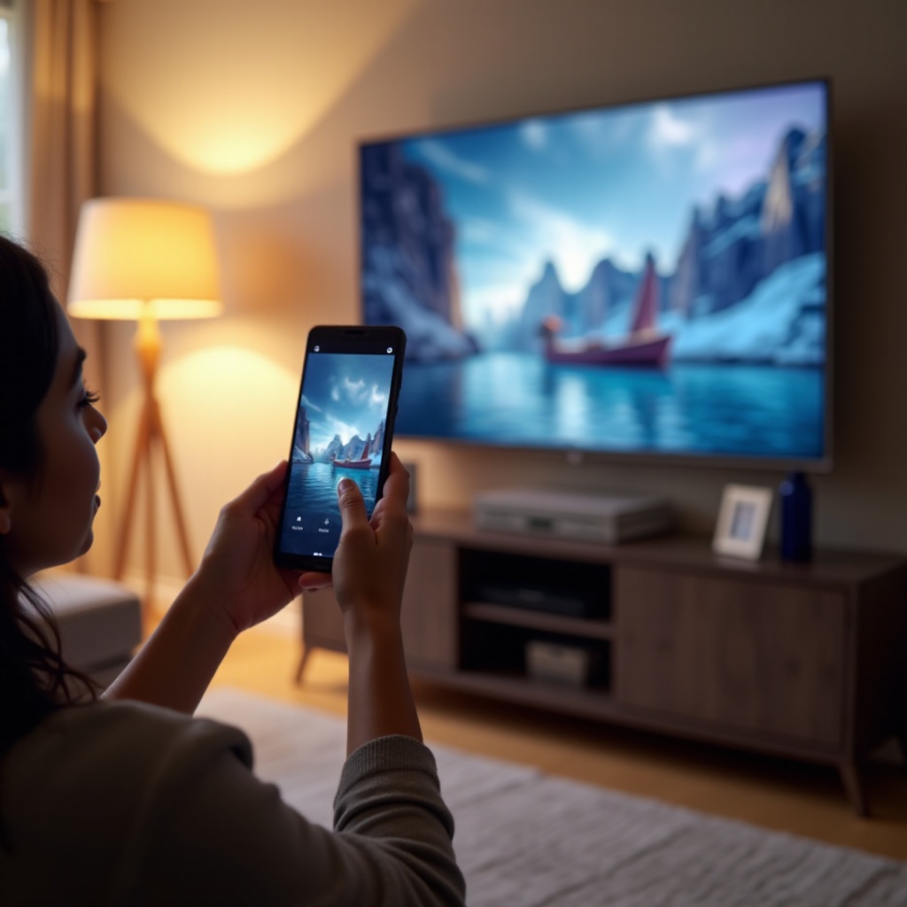 Android-telefoon naar een slimme Samsung-tv casten