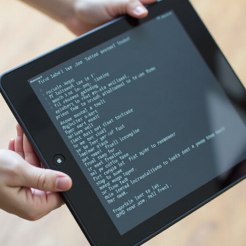 fire tablet herstelmodus