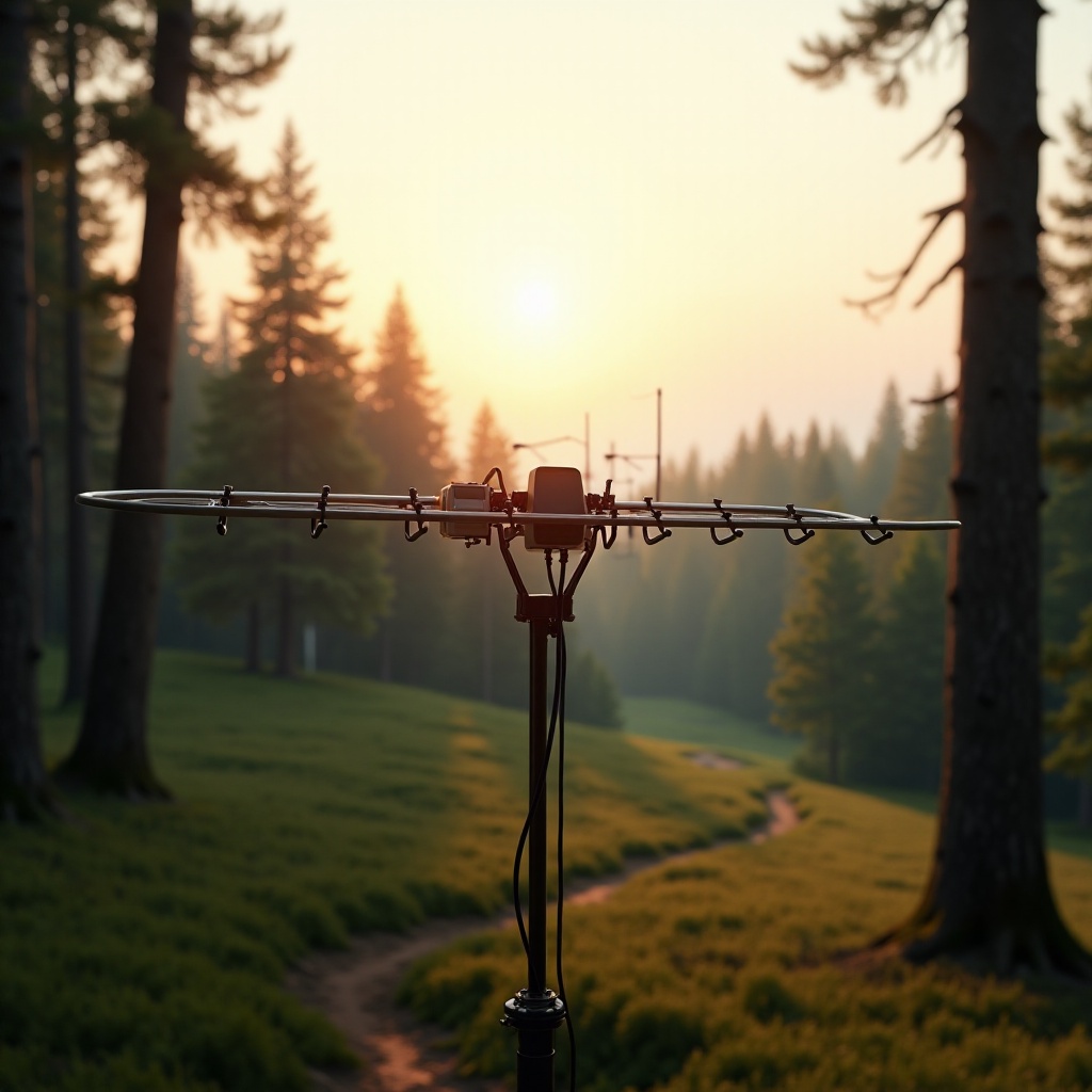 mejor antena de TV para zona rural arbolada