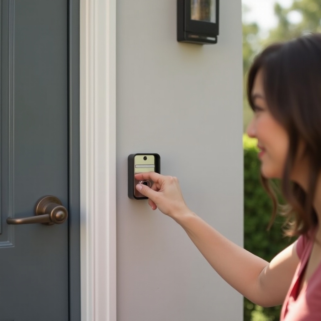 comment installer la batterie de la sonnette Nest