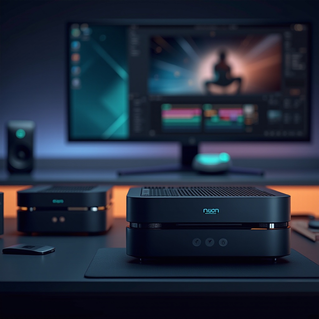 melhor mini PC para edição de vídeo