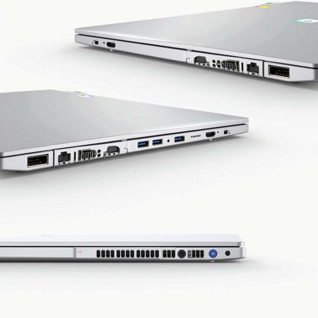 was passiert, wenn man ein Chromebook an sich selbst anschließt