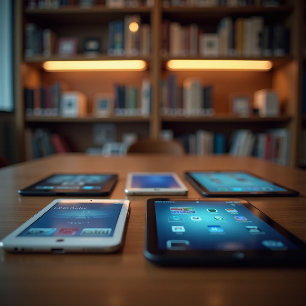 Tablets sperren, sodass sie nur im Bibliotheksnetzwerk funktionieren