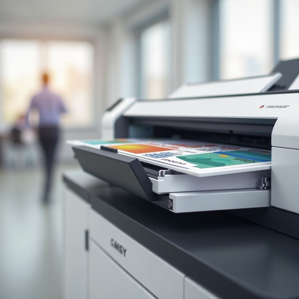 großformatige Farbdrucker mit automatischem Duplexdruck