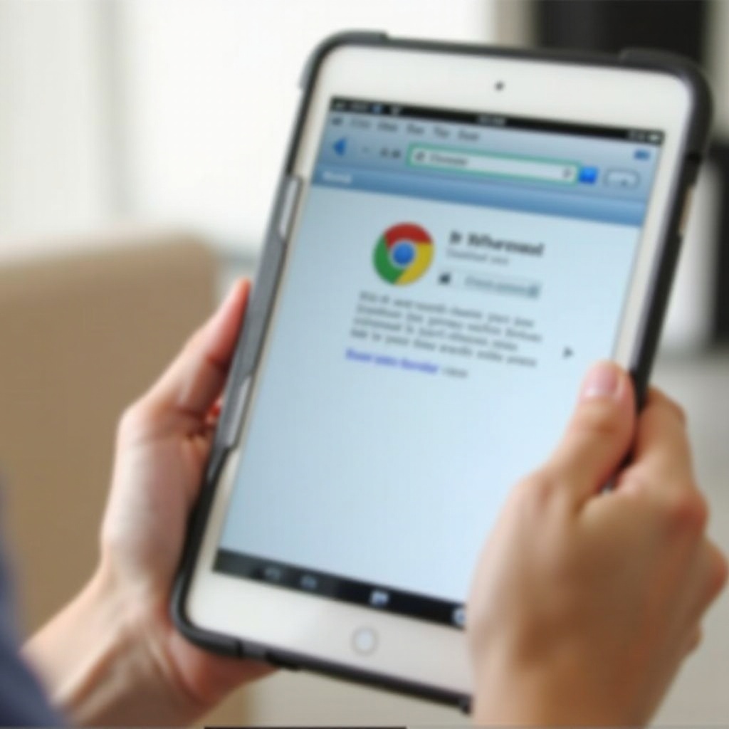 kuinka ladata chrome apple-tabletille